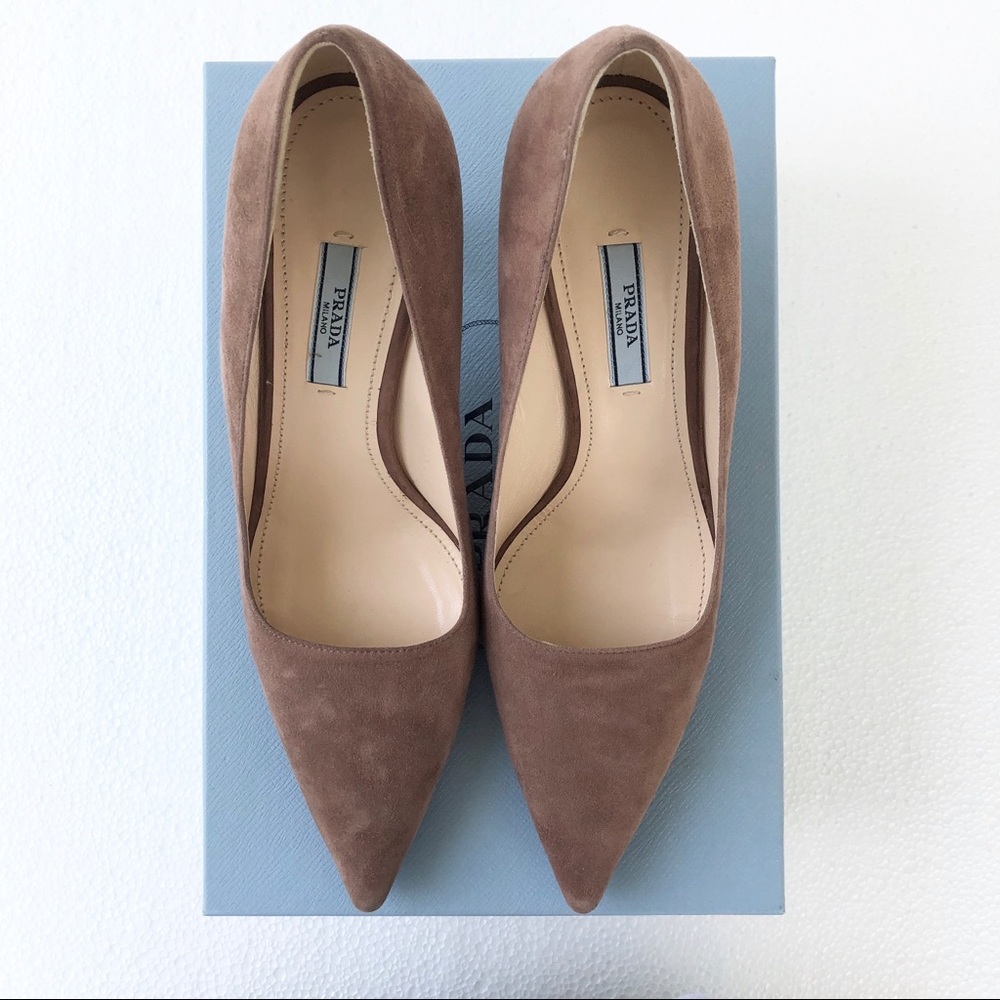 Prada Suede Pumps